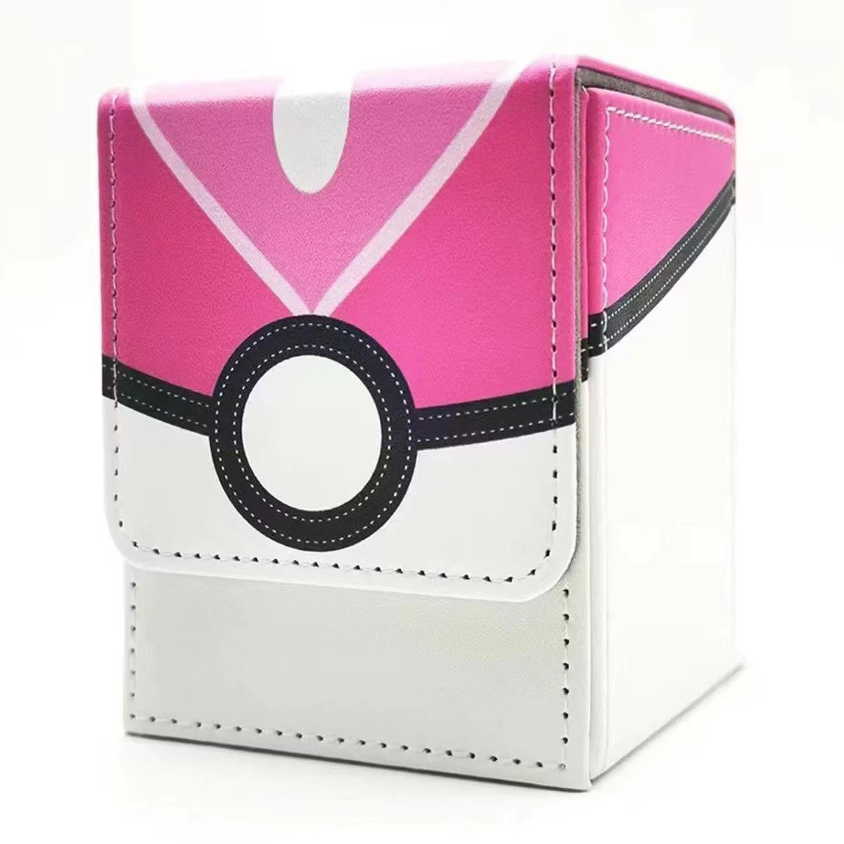 Love Ball PU Leather Deck Box | Pokemon TCG Card Storage Case